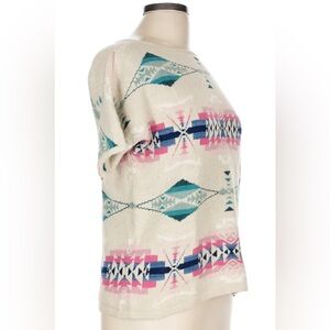 Chaps Boho Southwestern Knit Top